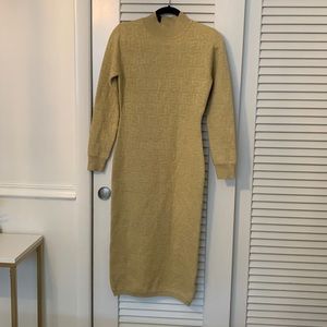 Fendi long sleeve dress